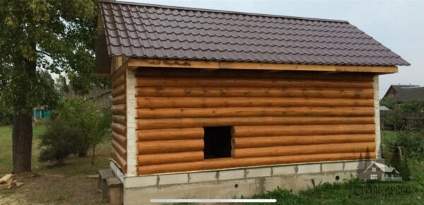 Строительство бани 3х6